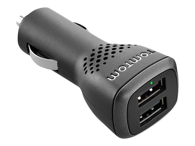 TomTom High-Speed Dual Charger car power adapter - USB