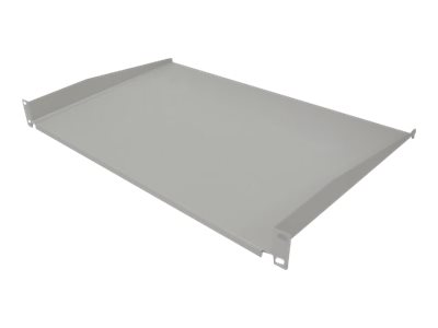 Intellinet 19" Cantilever Shelf, 1U, Shelf 300mm, Non-Vented, Max 25kg, Grey, Three Year Warranty - rack shelf - 1U