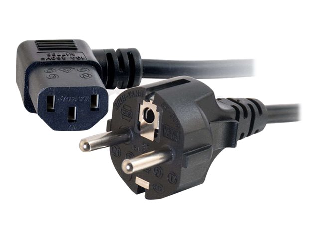 C2G Universal Power Cord - power cable - power CEE 7/7 to power IEC 60320 C13 - 2 m
