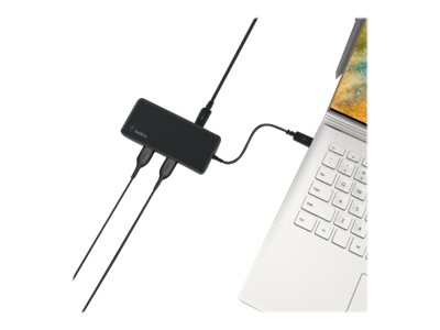 Belkin CONNECT USB-C 5-in-1 Multiport Adapter - docking station - USB-C - HDMI - 1GbE