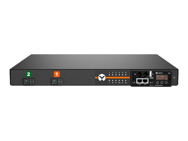 Geist Switched Outlet Level Monitoring EC MGU3E1R6-12CF13-3PS6B2H10-S - power distribution unit - 7.3 kW