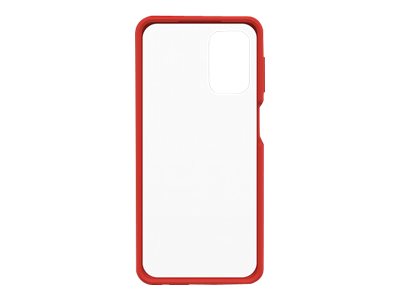 OtterBox React Samsung Galaxy A32 5G - Power Red - clear/red - ProPack