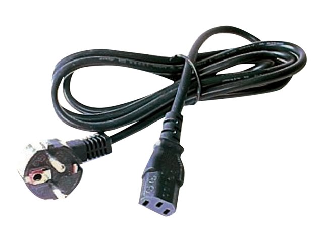 IEC (Kettle) Lead with EU 2 Pin Plug