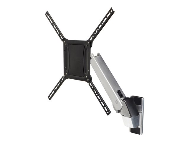 Ergotron Interactive Arm HD - Wall mount for LCD display - aluminium - polished aluminium - screen size: up to 55" - mounting interface: 200 x 100 mm