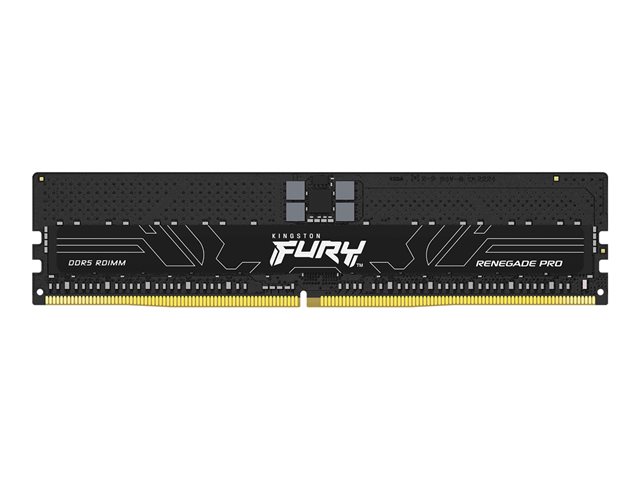 Kingston FURY Renegade Pro - DDR5 - module - 32 GB - DIMM 288-pin - 6400 MHz / PC5-51200 - CL32 - 1.4 V - registered - ECC - black