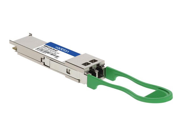 AddOn - QSFP28 transceiver module (equivalent to: Mellanox MMA1L30-CM) - 100GbE - 100GBase-CWDM4 - LC single-mode - up to 2 km - 1270-1330 nm - TAA Compliant