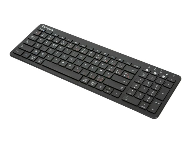 MID-SIZE MULTI-DEVICE BLUETOOTH ANTIMICROBIAL KEYBOARD (BELGIAN
