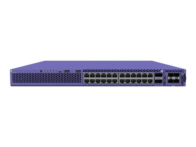 Extreme Networks ExtremeSwitching X465 Series X465-24W - switch - 24 ports - Managed - rack-mountable