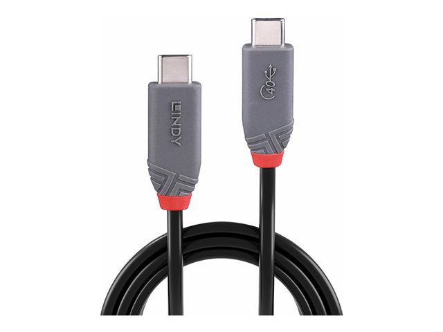 Lindy Anthra Line - USB-C cable - 24 pin USB-C to 24 pin USB-C - 80 cm
