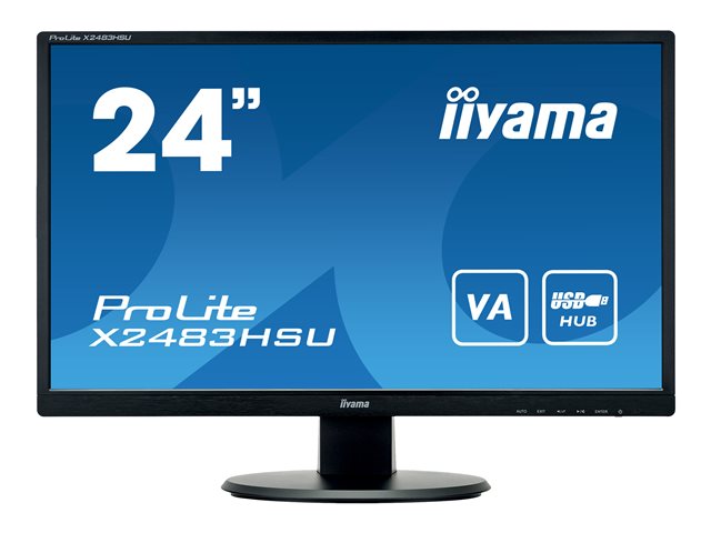 iiyama ProLite X2483HSU-B5 - LED monitor - Full HD (1080p) - 24"