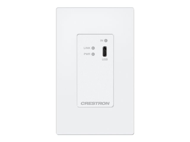 Crestron DM Lite HD-TX-4KZ-111-1G-W - Video/audio extender - transmitter - CATx, DM Lite - up to 70 m