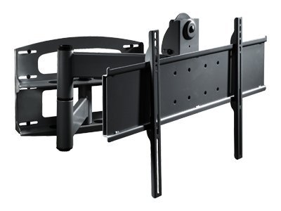 Peerless Full-Motion Plus Wall Mount With Vertical Adjustment PLAV60-UNL mounting kit - for flat panel - black