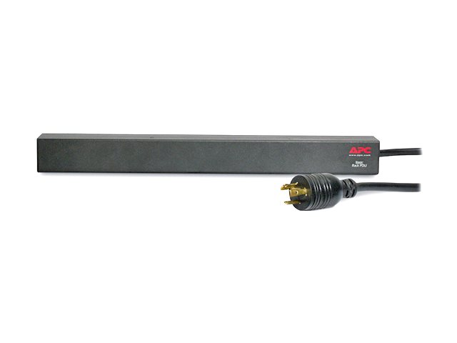 APC Basic Rack-Mount PDU - Power distribution strip (rack-mountable) - AC 208 V - input: NEMA L6-20 - output connectors: 12 (IEC 60320 C13) - 1U - 19" - 3.66 m - Canada, United States - black - for P/N: AR3100, SU5000R5XLT-TF3-TU, SUA5000RMI5U, SURT3000XL