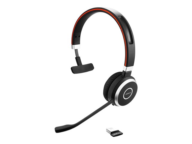 Jabra Evolve 65 SE MS Mono - headset - USB - with charging stand