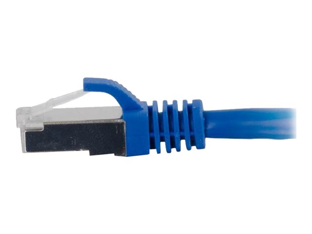 C2G Cat6a Booted Shielded (STP) Network Patch Cable - patch cable - 7 m - blue