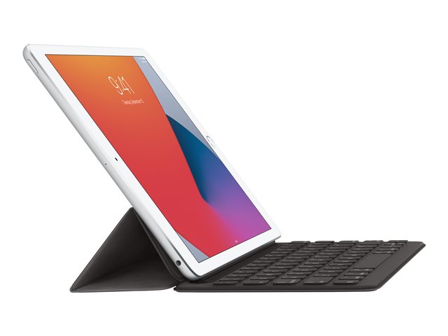 Apple Smart - Keyboard and folio case - Apple Smart connector - QWERTZ - Swiss - for 10.2-inch iPad (7th generation, 8th generation, 9th generation), 10.5-inch iPad Air (3rd generation), 10.5-inch iPad Pro
