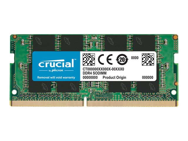 Crucial - DDR4 - module - 8 GB - SO-DIMM 260-pin / PC4-19200 - unbuffered