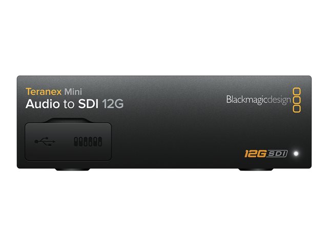 Blackmagic Teranex Mini - Audio to SDI 12G audio embedder