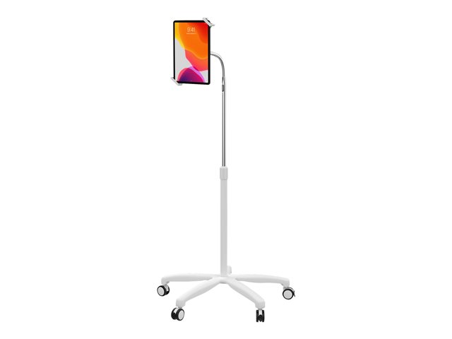 CTA Heavy-Duty Medical Mobile Floor Stand - cart - for tablet - white