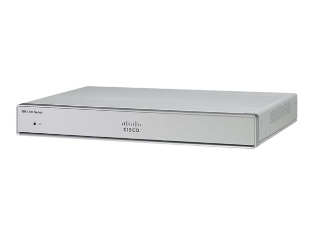 Cisco Integrated Services Router 1117 - Router - DSL modem 4-port switch - 1GbE - WAN ports: 2