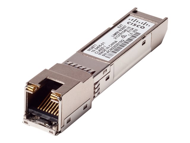 Cisco Small Business MGBT1 - SFP (mini-GBIC) transceiver module - 1GbE