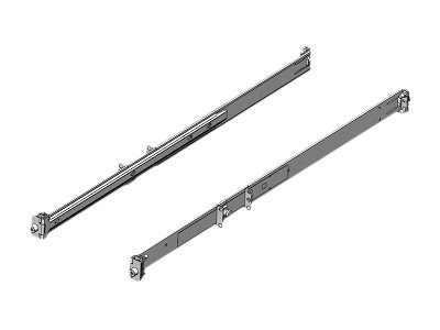 Dell ReadyRails Static Rails for 2/4-post Racks - Customer Kit - rack rail kit (2/4 post) - 1U