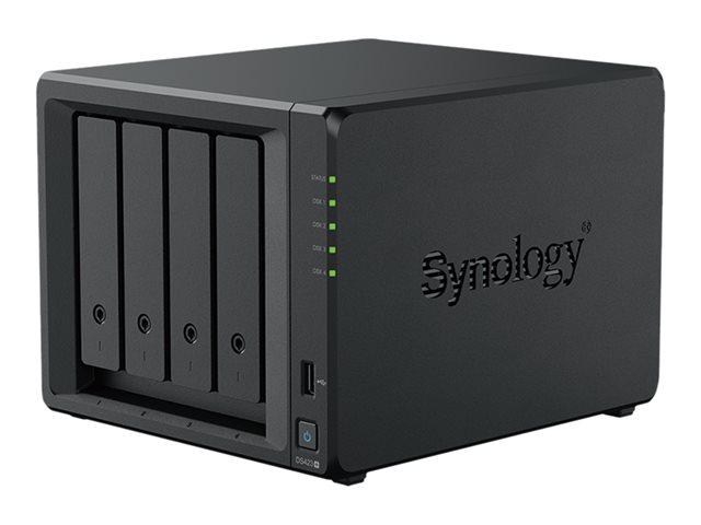 Synology Disk Station DS423+ - NAS server - 4 bays - SATA 6Gb/s - RAID 0, 1, 5, 6, 10, JBOD - RAM 2 GB - Gigabit Ethernet - iSCSI support