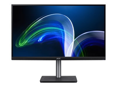 Acer CB243Y bemipruzx - CB3 Series - LED monitor - 23.8" - 1920 x 1080 Full HD (1080p) @ 75 Hz - IPS - 250 cd/mï¿½ - HDR10 - 1 ms - HDMI, DisplayPort, USB-C - speakers - black