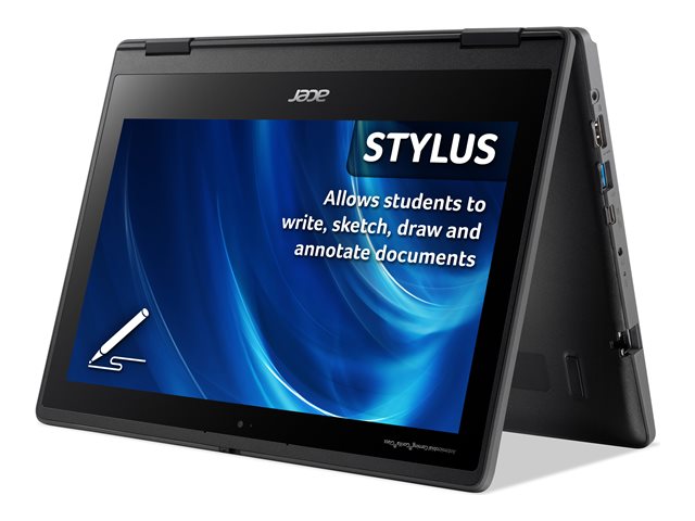 Acer TravelMate Spin B3 TMB311RN-32 - 11.6" - Intel Pentium Silver - N6000 - 8 GB RAM - 128 GB SSD - UK