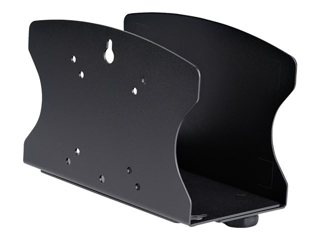 StarTech.com PC Wall Mount Bracket, For Desktop Computers Up To 40lb, Toolless Width Adjustment 1.9-7.8in (50-200mm), Heavy-Duty Steel, CPU Tower/Case Shelf/Holder, Includes Mounting Hardware and Spacers (2NS-CPU-WALL-MOUNT) - Desktop to wall/monitor moun