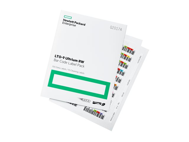 HPE barcode labels (LTO-9)
