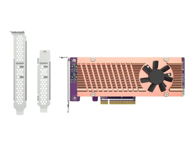QNAP QM2-2P-384A - storage controller - PCIe 3.0 - PCIe 3.0 x8