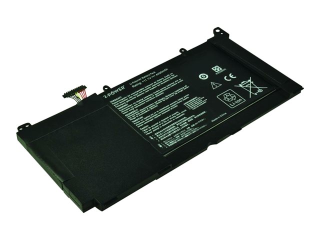 2-Power Main Battery Pack - laptop battery - Li-pol - 4400 mAh - 48 Wh