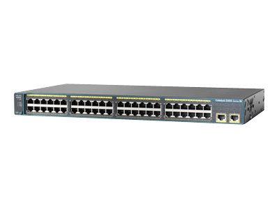 Cisco Catalyst 2960-48TT-S - switch - 48 ports - Managed - rack-mountable