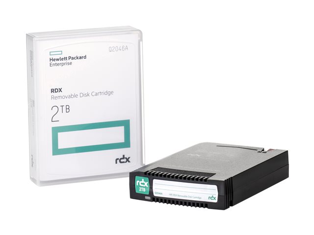 HPE - RDX cartridge x 1 - 2 TB - storage media