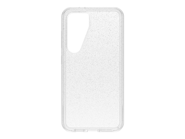 OtterBox Symmetry Series Clear - Back cover for mobile phone - polycarbonate, synthetic rubber - stardust (clear glitter) - for Samsung Galaxy S24