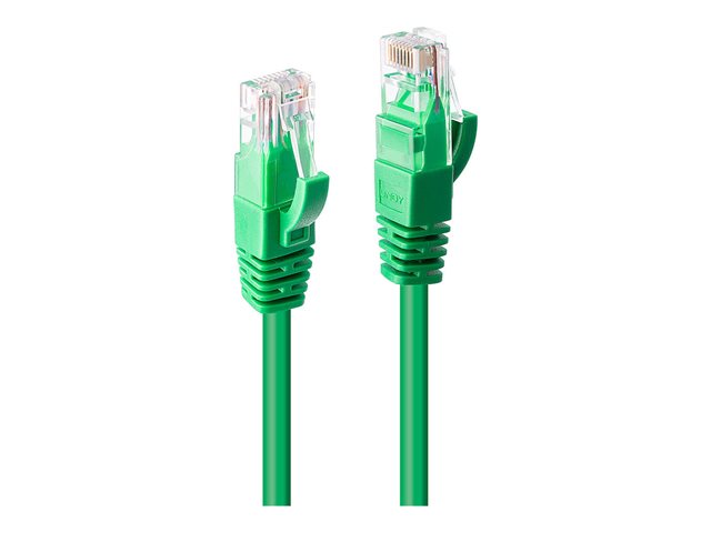 0.3M CAT6 U/UTP SNAGLESS GIGABIT NETWORK CABLE GREEN
