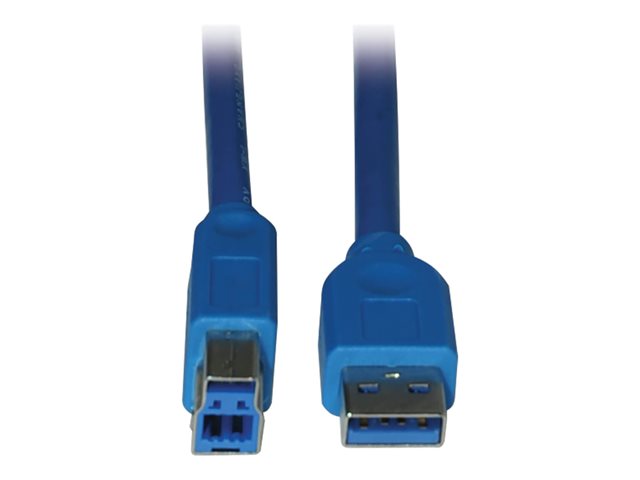 Eaton Tripp Lite Series USB 3.2 Gen 1 SuperSpeed Device Cable (A to B M/M), 10 ft. (3.05 m) - USB cable - USB Type A to USB Type B - 3 m
