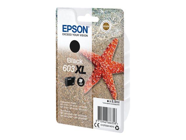 Epson 603XL - XL - black - original - ink cartridge