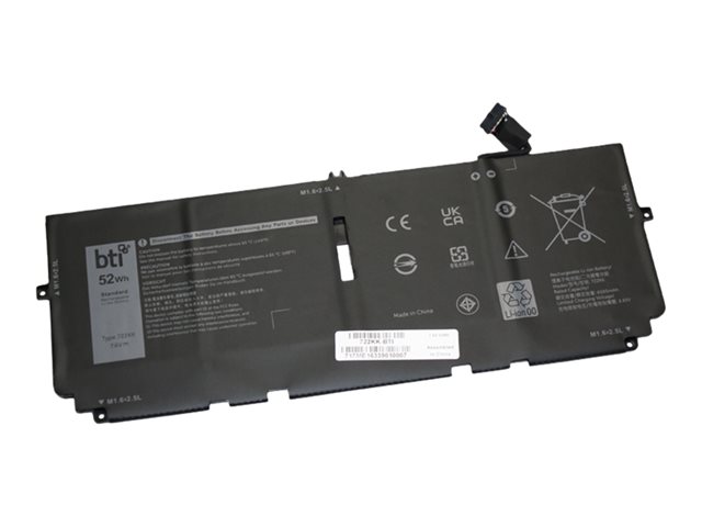 BTI 4C BATTERY XPS 13 (9300) OEM: 722KK FP86V 2XXFW WN0N0