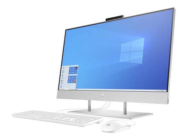 HP 24-dp0004na - all-in-one Pentium Gold G6400T 3.4 GHz - 4 GB - SSD 128 GB - LED 23.8" - UK