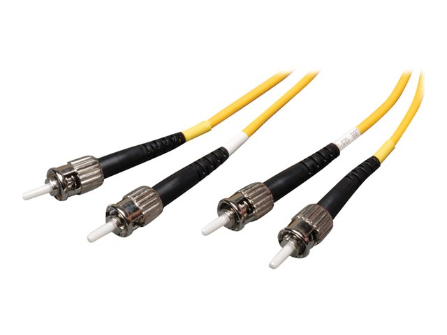 Eaton Tripp Lite Series Duplex Singlemode 9/125 Fiber Patch Cable (ST/ST), 1M (3 ft.) - patch cable - 1 m - yellow