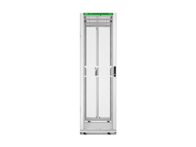 APC NetShelter SX Gen 2 - Rack cabinet - 1991H x 600W x 1200D mm, with sides - floor-standing - white - 42U - 19" - TAA Compliant - for P/N: SMT1000RM1U, SMT750RM1U, SRTL10KRM4UT, SRTL5KRM2UI-HW, SRTL5KRM2UT-HW, SRTL8KRM4UT