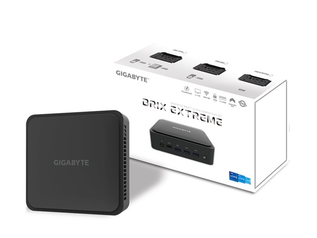 Gigabyte BRIX Extreme GB-BEi5HS-1240 (rev. 1.0) - mini PC Core i5 1240P 1.7 GHz - 0 GB - no HDD
