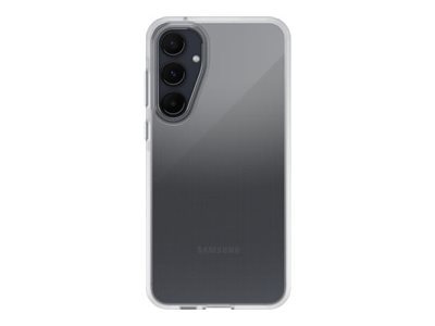 OtterBox React Series - Back cover for mobile phone - clear - with tempered glass screen protector (9H) - for Samsung Galaxy A55