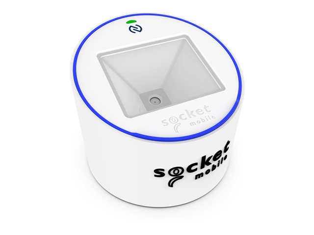 SOCKETSCAN S370 UNIVERSAL NFC QR CODE MOBILE WALLET READER WH