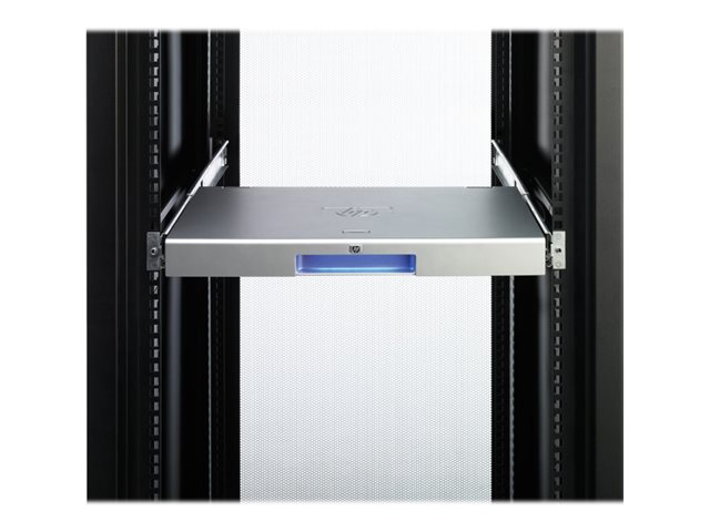 HPE 1U Rackmount Keyboard with USB - Keyboard - rack-mountable - PS/2, USB - French - silver - for ProLiant DL120 G6, DL320 G6, DL365 G5, DL380 G6, DL385 G5, DL385 G5p, DL585 G6, DL785 G5