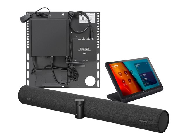 Crestron Flex UC-B31-T - For Microsoft Teams Rooms - small room conference system (touchscreen console, mini-PC, video bar)