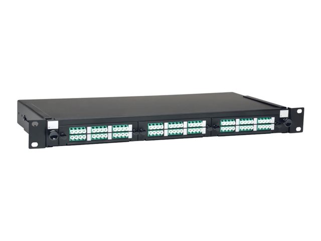 Eaton Tripp Lite Series 36-Port LC/LC Rackmount Fiber Enclosure Feed Through Patch Panel 1U - patch panel - 1U - 19"