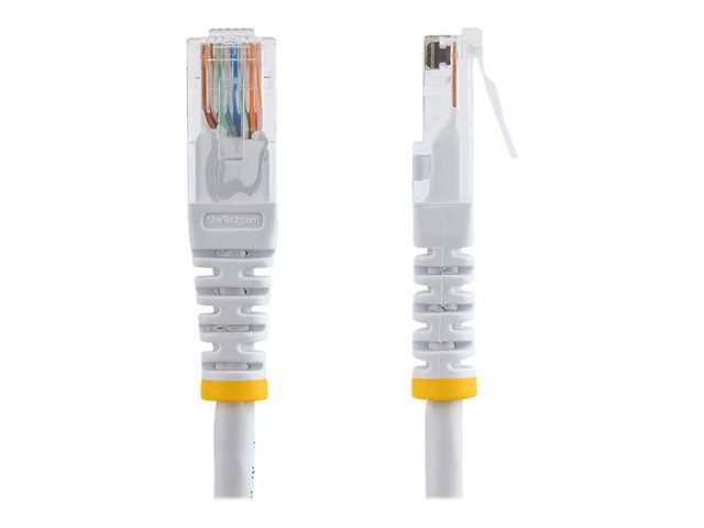 StarTech.com Molded Cat 5e UTP Patch Cable - patch cable - 15 m - white